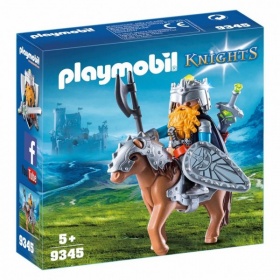 foto van 9345 Playmobil Dwerg Met Gevechtspony