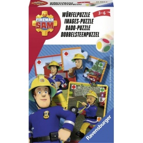 foto van Ravensburger Brandweerman Sam Dobbelsteen Puzzel Pocketspel