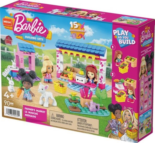 Mega Bloks Mega Construx Barbie Farmers Market