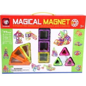 Magnetische Tegels Diverse Vormen 77 Delig 5,5 Cm