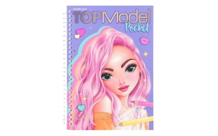 TOPModel pocket kleurboek