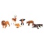 Wilde Dieren Set 6 Delig