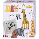 Hama Strijkkralen 2500 Stuks 3d Safari