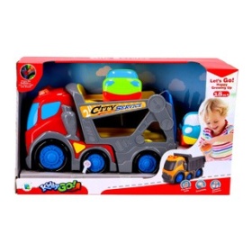 Kiddygo Auto Transporter 31 Cm Met Licht En Geluid