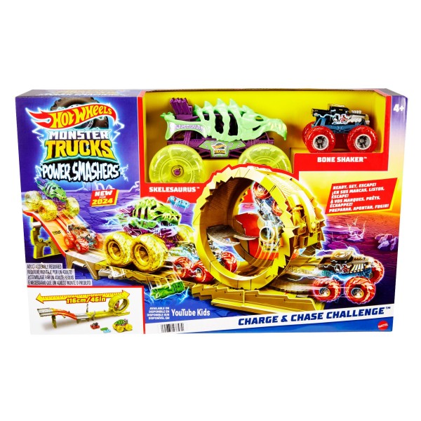 Hot Wheels Monster Truck Arena Smashers: Rhinomite's Chargin