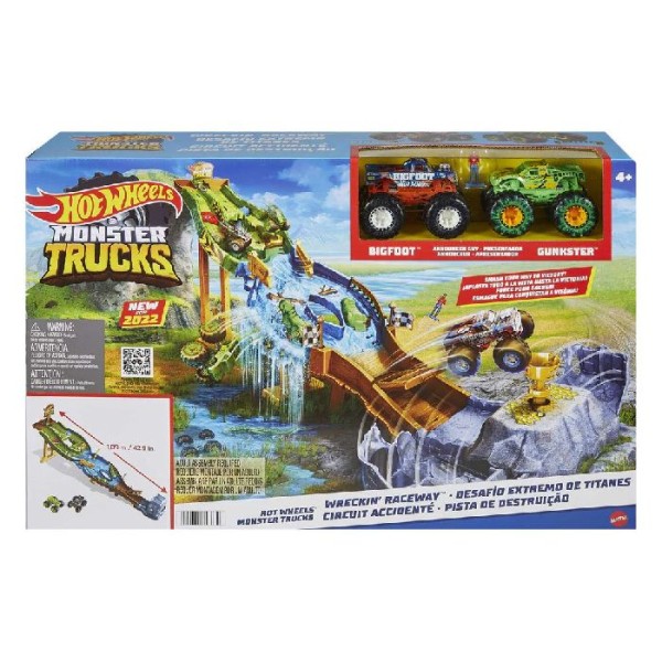 Hot Wheels - Monster Trucks Tournament of Titans Racebaan