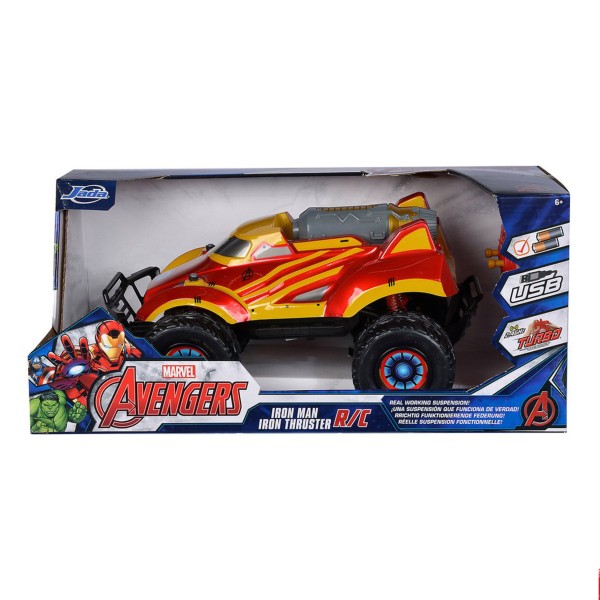 JADA TOYS 253228002 Marvel RC Iron Thruster 1:14 RC auto Elektro Straatmodel Incl. batterijen