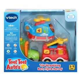 Vtech Toet Toet Trio Pack 1 Bart Tijn Harvey