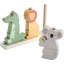 Fisher Price Hout Stapel Dieren