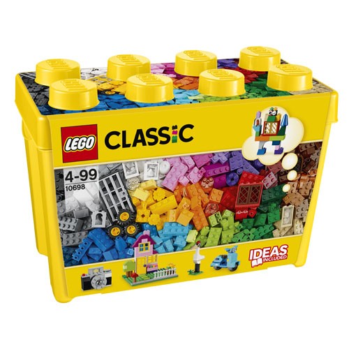 Kikker Briesje aluminium 10698 Lego Classic Creatieve Opbergdoos