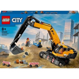 LEGO 60420 City Big Vehicles Gele Graafmachine