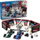 Lego 60444 City F1r Garage Met Mercedes-amg En Alpine Auto's