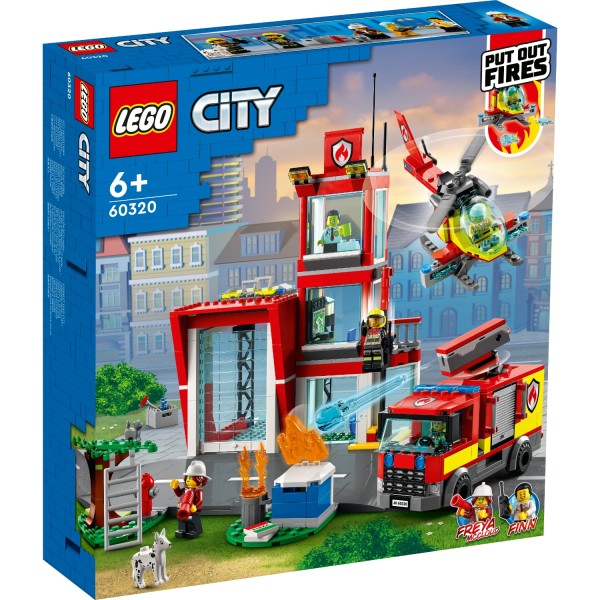 afstand Onnauwkeurig wat betreft 60320 Lego city brandweerkazerne
