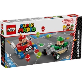 Lego 72034 Super Mario Kartt - Baby Mario Vs. Baby Luigi