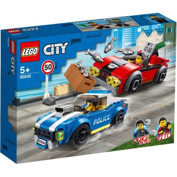 Generator Erfenis Hesje 60242 Lego City Politiearrest op de Snelweg