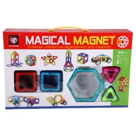 Magnetische Tegels Diverse Vormen 40 Delig 5,5 CM