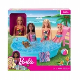 Barbie Pop en Speelset Zwembad