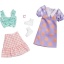 Barbie Fashion Polka Dot 2 Outfits