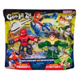 Heroes Of Goo Jit Zu Figures 2 Pack Marvel Spiderman Vs Octo