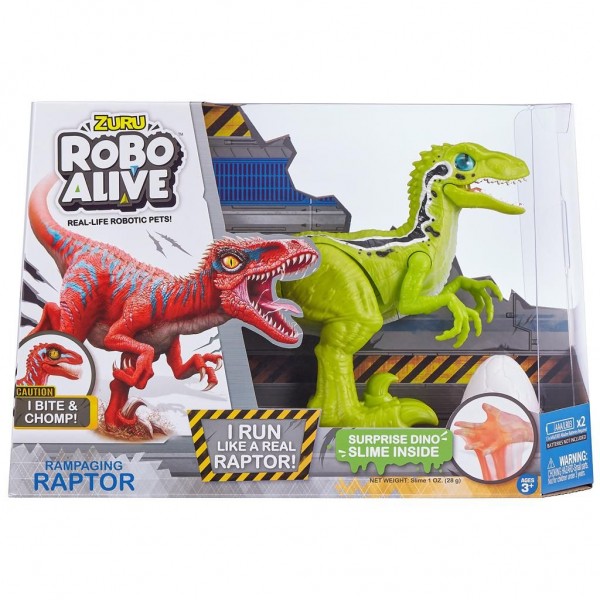 Zuru Robo Alive Raptor + Slijm Assorti