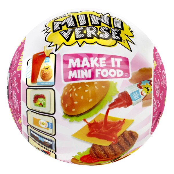 Miniverse Make It Mini Foods - Diner - Series 3A - Knutselen – DIY – Hobbypakket – Knutselpakket