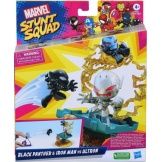 Marvel Stunt Squad Speelset Ironman Vs Black Panther Middel