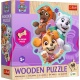 Trefl Puzzel Paw Patrol Hout Figuur 50 Stukjes Luxe