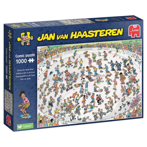 Jumbo Jan Van Haasteren Puzzel Skateboarden In De Bowl 1000 Stukjes