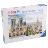 Ravensburger Puzzel In Parijs 2 X 500 Stukjes