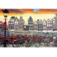 Ravensburger Puzzel Amsterdam Fietsenstalling 1000 Stukjes