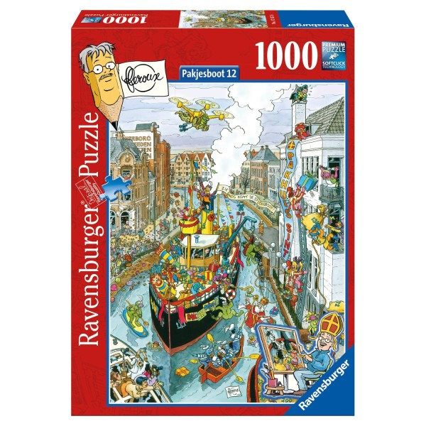 Ban Gewend aan maandag Ravensburger Puzzel Fleroux: Pakjesboot 1000 Stukjes