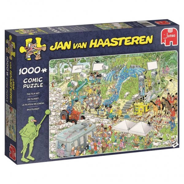 Kauwgom Makkelijk te lezen Toestemming Jumbo Puzzel Jan Van Haasteren De Filmstudio's (1000)