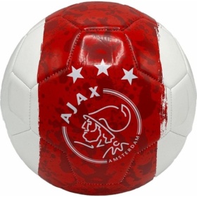 Ajax Voetbal Maat 5 Baan Wit-rood-wit