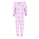 Onesie Lilo & Stitch Roze Maat 110-116