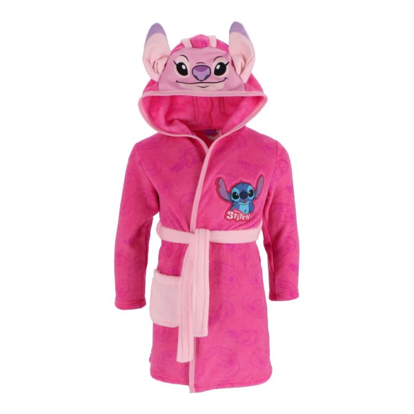 Lilo & Stitch Badjas Roze Maat 98-104