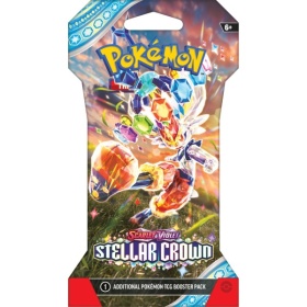 Pokemon Sv07 Stellar Crown Sleeved Booster