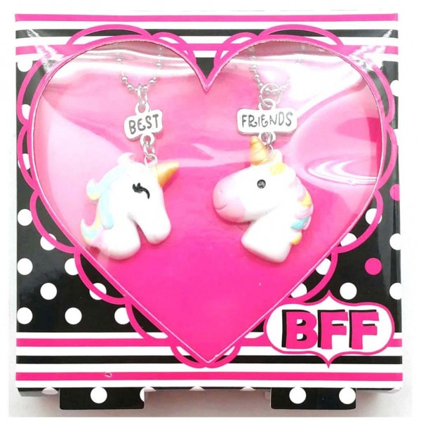 Wonderlijk BFF Ketting Unicorn Hoofd NV-77