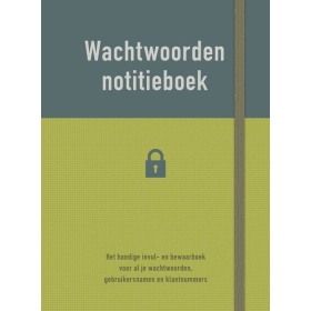 Notitieboek - wachtwoorden