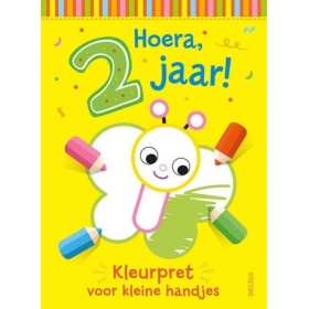 Kleurpret Voor Kleine Handjes Hoera, 2 Jaar!