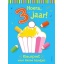 Kleurpret Voor Kleine Handjes Hoera, 3 Jaar!