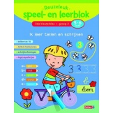 Reuzeleuk speel- en leerblok - Ik Leer Tellen En Schrijven (5-6 Jaar)