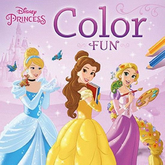 Versnel Vriendin Zakenman Disney Color Fun Princess Kleurboek