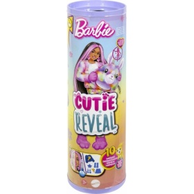 Barbie cutie reveal color dream wit/roze