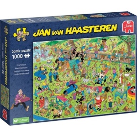 Jumbo Puzzel Jan Van Haasteren Hondenparcours 1000 Stukjes