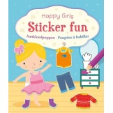 Happy girls sticker fun - aankleedpoppen