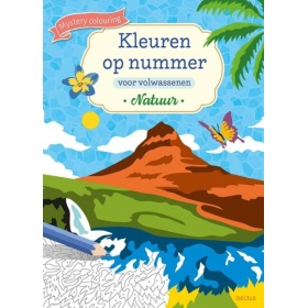 Kleuren Op Nummer Voor Volwassenen Natuur