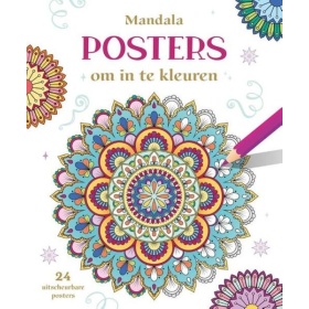 Boek Mandala Posters Om In Te Kleuren