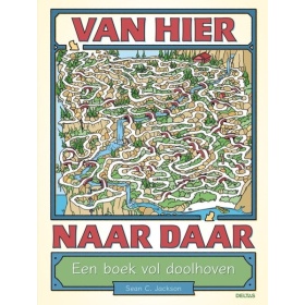 Boek Van Hier Naar Daar - Een Boek Vol Doolhoven