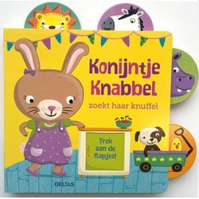 Boekje Konijntje Knabbel Zoekt Haar Knuffel