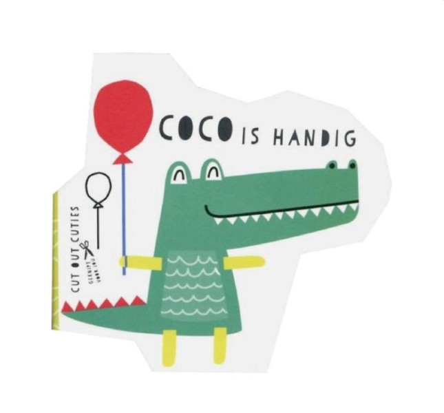 Kartonboek Coco Is Handig - Cut Out Cuties